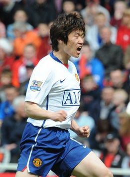 EPL: Ji-Sung Park, Middlesbrough v Manchester United (PA)