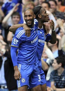 EPL: Nicolas Anelka, Chelsea - Fulham (PA)