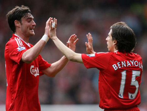 EPL: Yossi Benayoun, Liverpool - Newcastle United (PA)