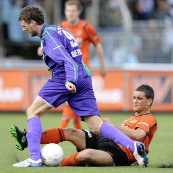 Marcus Berg and Hamit Yildiz, FC Volendam - FC Groningen (foto PRO SHOTS)