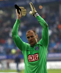 Bundesliga: Hamburger SV - Hertha BSC, Jaroslav Drobny (firo)