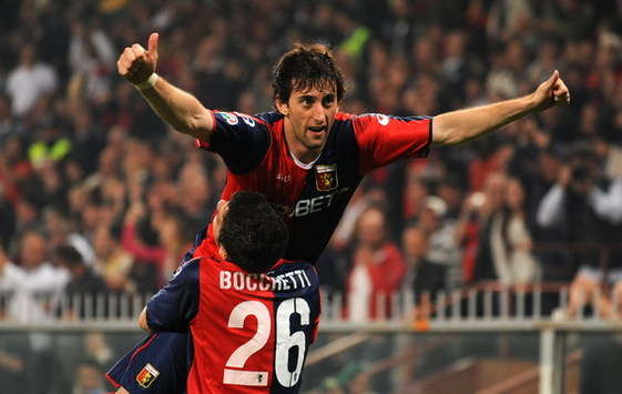 Milito - Genoa-Sampdroria Serie A (Grazia Neri)