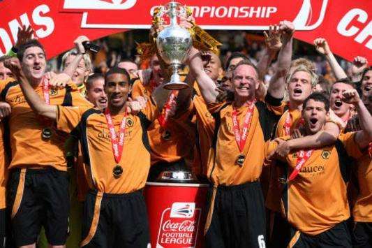 İngiltere: İngiltere Championship Şampiyonu Wolverhampton Wanderers (PA)
