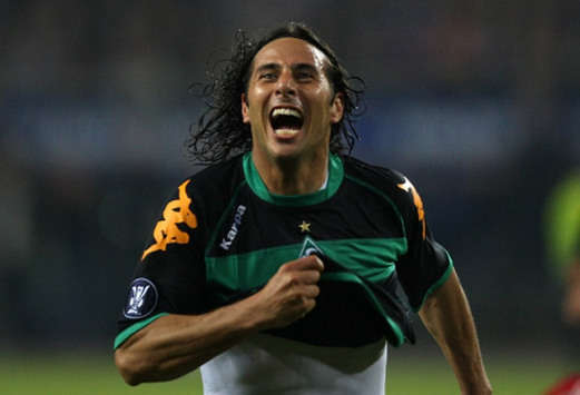 El peruano Claudio Pizarro, del Werder Bremen (Firo)