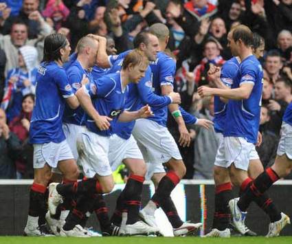 SPL: Steven Davis, Rangers - Celtic (PA)