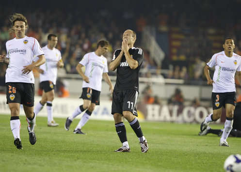 Robben, Valencia-Real Madrid (Marca)