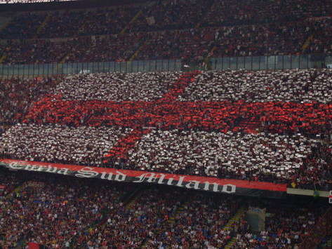 Serie A: Milan fans (Foto Grazia Neri)