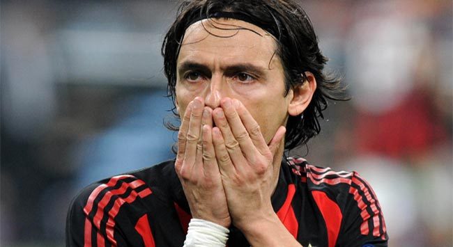 Filippo Inzaghi - Milan-Juventus - Serie A (Grazia Neri)