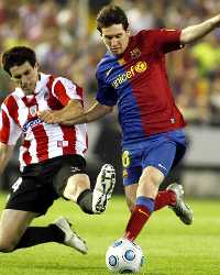 Copa del Rey: Javi Martinez, Messi, Barcelona-Athletic Bilbao (MARCA)