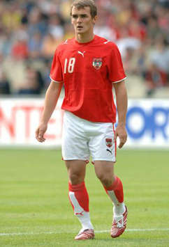 Erwin Hoffer, österreichischer Nationalspieler (PA)