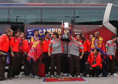 Champions on Tour - der spanische Pokal ist schon mal im Gepäck (MARCA)