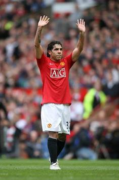 EPL: Carlos Tevez, Manchester United v Arsenal (PA)
