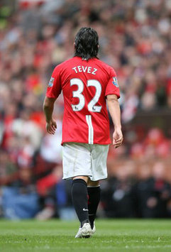 EPL: Carlos Tevez, Manchester United v Arsenal (PA)