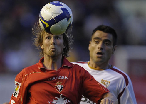 LIGA BBVA: Plasil, Duscher, Osasuna-Sevilla (MARCA)