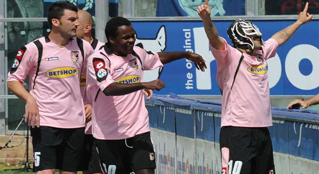 Fabrizio Miccoli - Palermo-Lazio - Serie A (Grazia Neri)