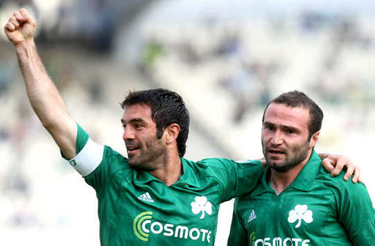 Greek Super League: Panathinaikos - Larissa / Karagounis - Salpingidis (INTIME)