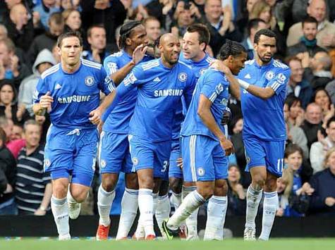 EPL: Nicolas Anelka, Chelsea v Blackburn Rovers (PA)