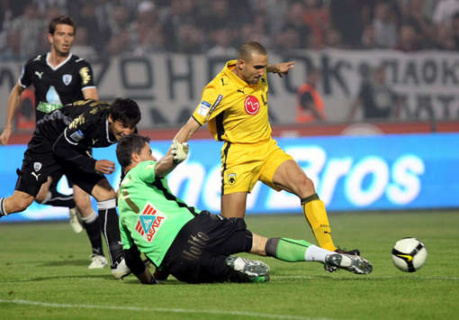 Greek Super League: PAOK v AEK / Djebbour (INTIME)