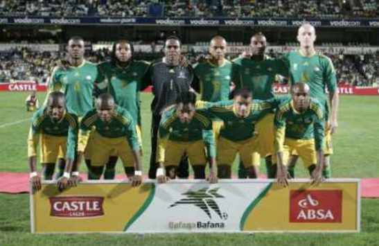 Bafana team group South Africa
