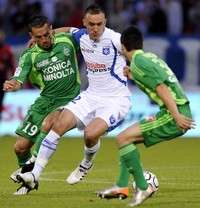 Ligue 1 : Ireuneusz Jelen (Auxerre) vs Christophe Landrin (Saint-Etienne)