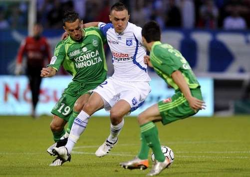 Ligue 1 : Ireuneusz Jelen (Auxerre) vs Christophe Landrin (Saint-Etienne)