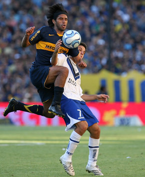 Fabian Vargas - Juan Manuel Martinez - Boca Juniors-Velez Sarsfield