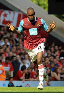 EPL: Carlton Cole, West Ham United - Middlesbrough (PA)