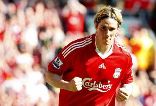 EPL: Fernando Torres, Liverpool - Tottenham (PA)