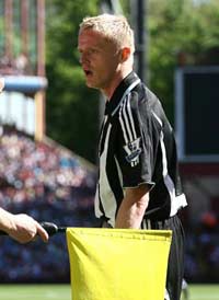 The look on Damien Duff's face says it all as Newcastle United are relegated from the Premier League