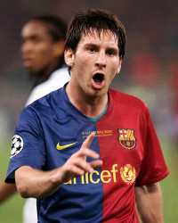 Lionel Messi, Barcelona-Manchester United
(MARCA)