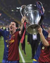 Champions League : Lionel Messi & Andres Iniesta (Barcelona)