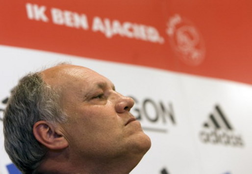 Martin Jol, trainer van Ajax (foto ANP)