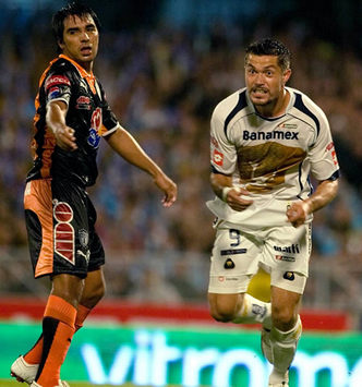 Jaime Correa y Dante Lopez- Pumas vs Pachuca (Mexsport)