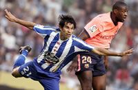 Valeron, Yaya Toure, Deportivo-Barcelona (MARCA)