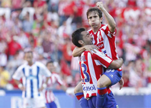 İspanya: Barral & Luis Moran (Sporting Gijon) (MARCA)