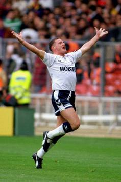 Paul Gascoigne, Tottenham Hotspur (Neal Simpson, EMPICS)