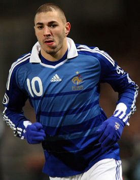 Karim Benzema, France (PA)