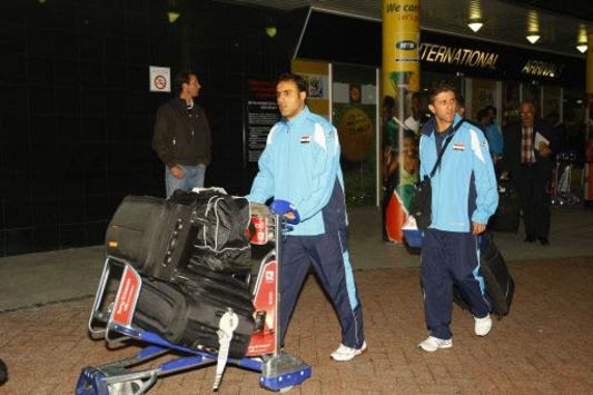 Confederations Cup: Iraqi team (PA)