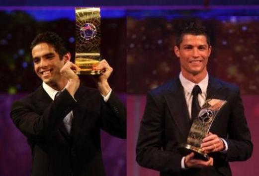Kaka and Cristano Ronaldo, Fifa awards
