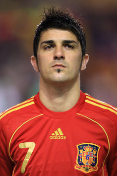 David Villa - Spain (PA)