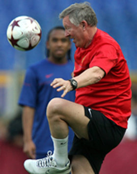 Sir Alex Ferguson, Manchester United. (Mike Egerton/EMPICS Sport)