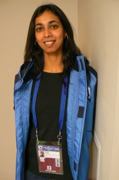 Zarina Budhar -Confederations Cup volunteer