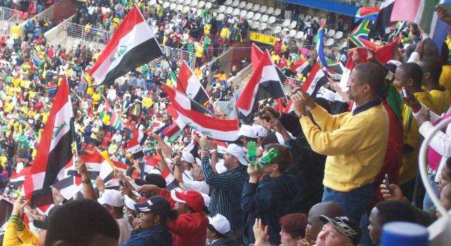 Irak taraftarları (Peter Pedroncelli, Goal.com)