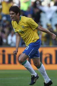 2009 FIFA Confederations Cup : Kaka, Brazil - Egypt (PA)
