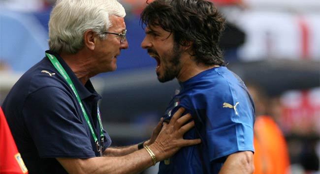 Marcello Lippi & Gennaro Gattuso - Italy (Grazia Neri)