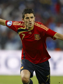 Konfederasyon Kupası: David Villa (İspanya) (PA)