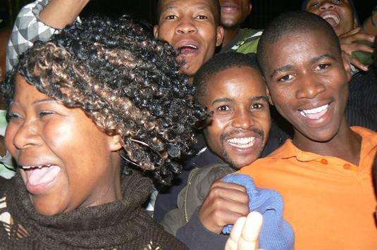 South Africa fans