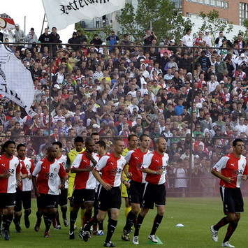 First training Feyenoord season 2009/10 (foto ANP)