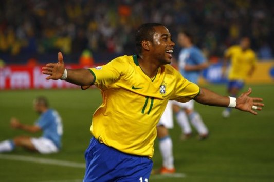 2009 FIFA Confederations Cup: Robinho, Italy - Brazil (PA)