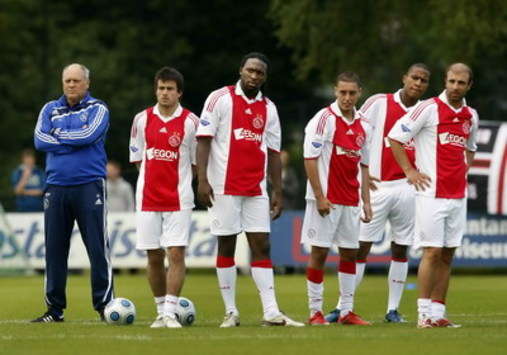 Martin Jol, first training Ajax (foto ANP)